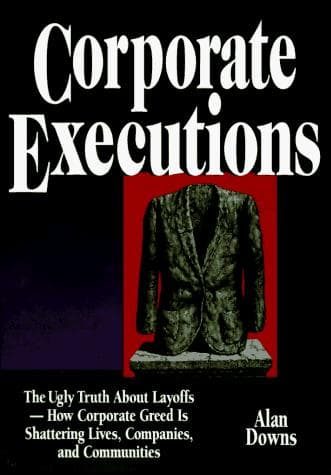 Cover of Corporate executions by Alan Downs