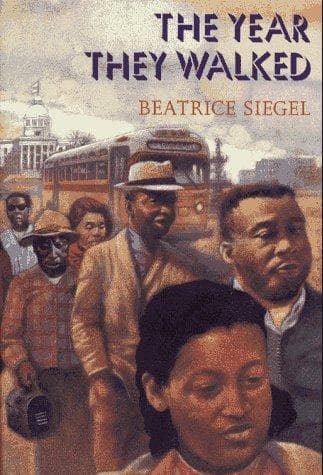 Cover of The year they walked by Beatrice Siegel