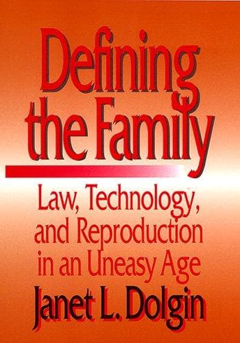 Cover of Defining the Family by Janet L. Dolgin