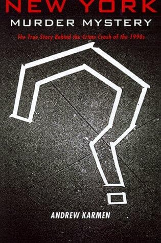 Cover of New York murder mystery by Andrew Karmen