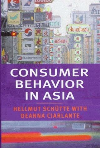 Cover of Consumer behavior in Asia by Hellmut Schütte