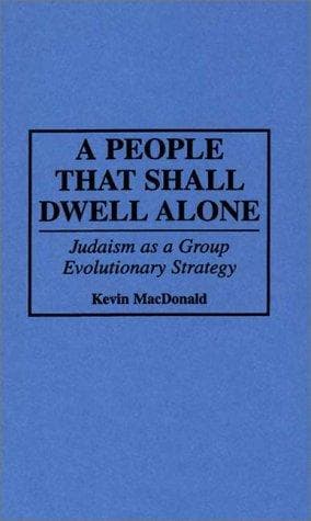 Cover of A people that shall dwell alone by Kevin B. MacDonald