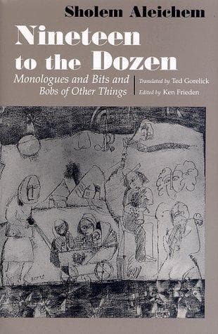 Cover of Nineteen to the dozen by Sholem Aleichem