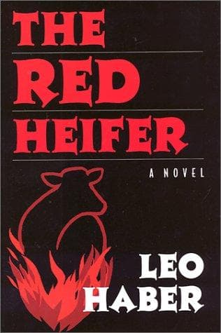 Cover of The Red Heifer by Leo Haber