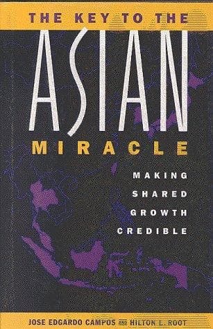 Cover of The key to the Asian miracle by José Edgardo L. Campos