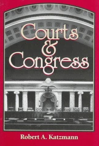 Cover of Courts and Congress by Robert A. Katzmann