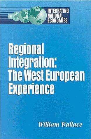 Cover of Regional integration by Wallace, William