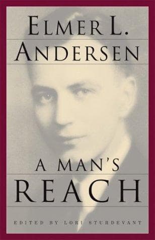 Cover of Man's Reach by Elmer L. Andersen