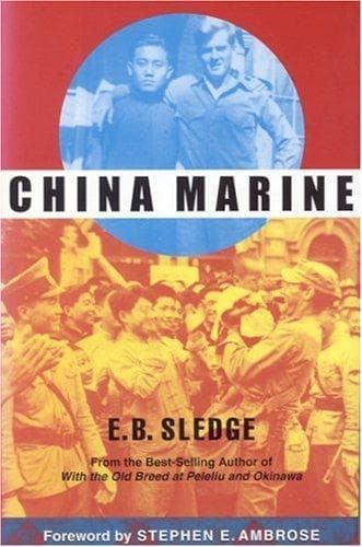 Cover of China marine by E. B. Sledge
