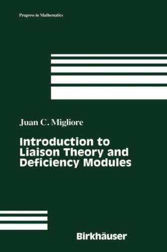 Cover of Introduction to liaison theory and deficiency modules by Juan C. Migliore