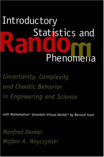 Cover of Introductory statistics and random phenomena by Manfred Denker