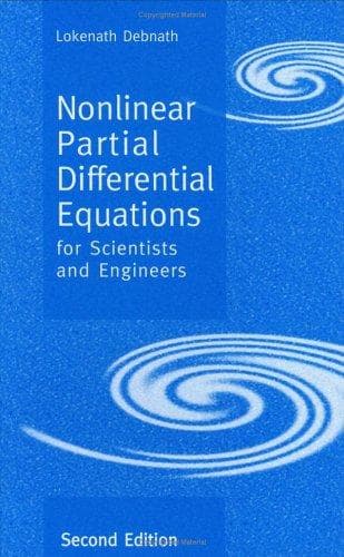 Cover of Nonlinear partial differential equations for scientists and engineers by Lokenath Debnath