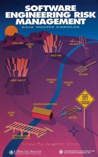 Cover of Software risk management by Dale Walter Karolak