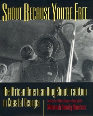 Cover of Shout because you're free by Rosenbaum, Art