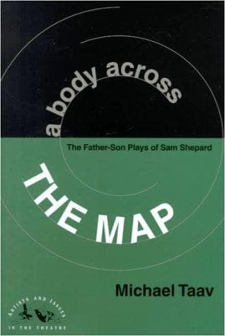Cover of A body across the map by Michael Taav