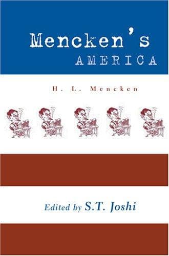 Cover of Mencken's America by H. L. Mencken