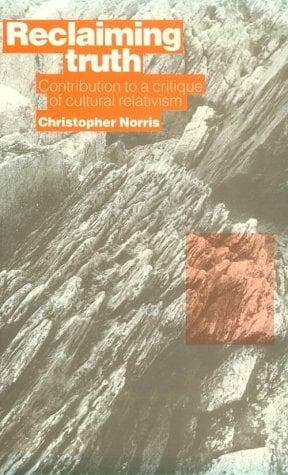 Cover of Reclaiming truth by Christopher Norris