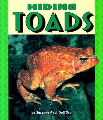 Cover of Hiding toads by Suzanne Paul Dell'Oro