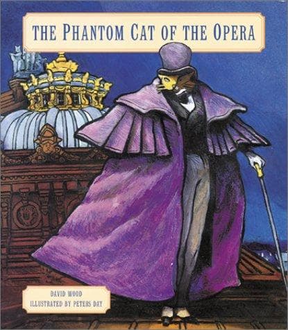 Cover of The phantom cat of the opera by Wood, David