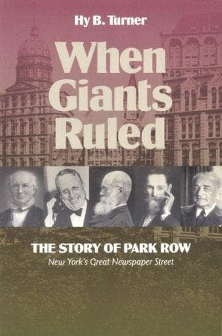 Cover of When giants ruled by Hy B. Turner