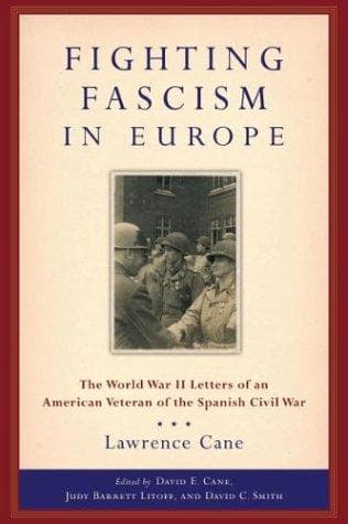 Cover of Fighting fascism in Europe by Cane, Lawrence, 1912-1976