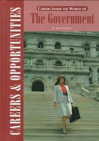 Cover of Careers inside the world of the government by Sue Hurwitz