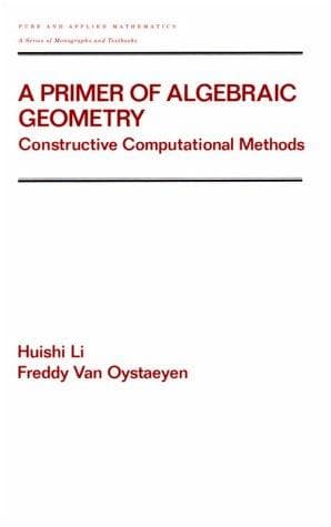 Cover of A primer of algebraic geometry by Huishi Li