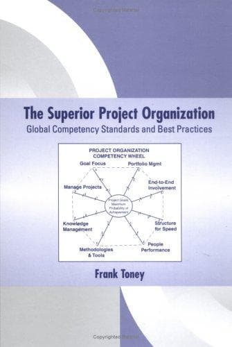 Cover of The Superior Project Organization Volume 1 (Center for Business Practices) by Frank Toney