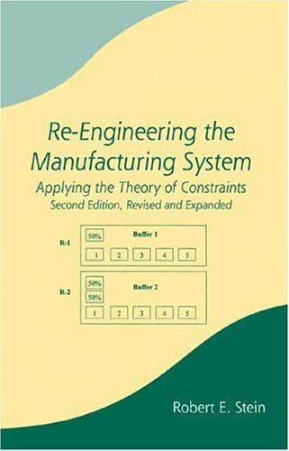 Cover of Re-engineering the manufacturing system by Stein, Robert E