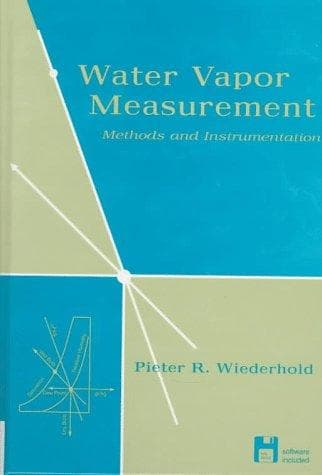 Cover of Water vapor measurement by Pieter R. Wiederhold