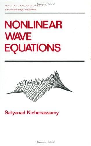 Cover of Nonlinear wave equations by Satyanad Kichenassamy