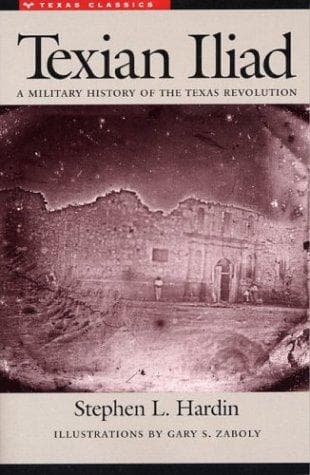 Cover of Texian Iliad by Stephen L. Hardin