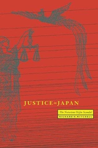 Cover of Justice in Japan by Richard H. Mitchell