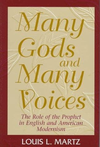 Cover of Many gods and many voices by Louis Lohr Martz