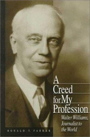 Cover of A creed for my profession by Ronald T. Farrar