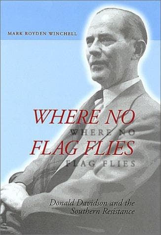 Cover of Where no flag flies by Mark Royden Winchell