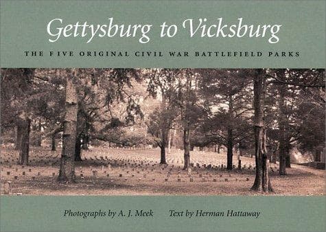 Cover of Gettysburg to Vicksburg by A. J. Meek