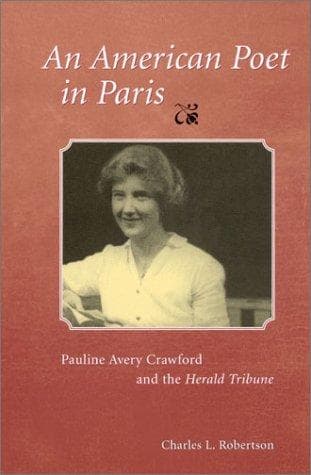 Cover of An American poet in Paris by Robertson, Charles L