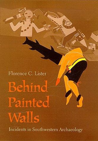 Cover of Behind painted walls by Florence Cline Lister