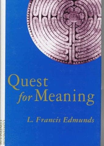 Cover of Quest for meaning by Francis Edmunds