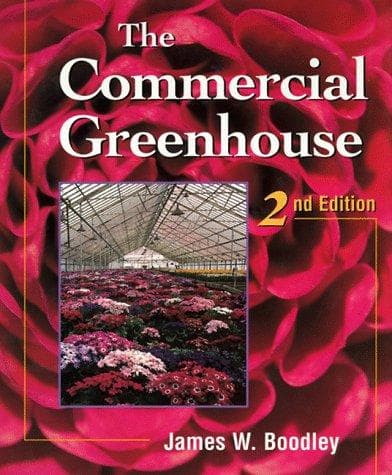 Cover of The commercial greenhouse by James William Boodley