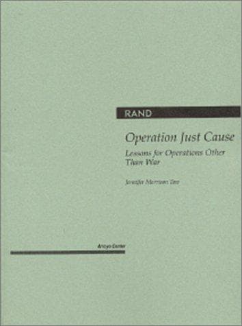 Cover of Operation Just Cause by Jennifer M. Taw