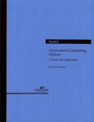 Cover of Government contracting options by Edward G. Keating