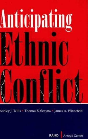 Cover of Anticipating ethnic conflict by Ashley J. Tellis