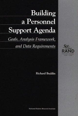 Cover of Building a personnel support agenda by Richard J. Buddin