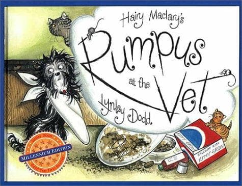 Cover of Hairy Maclary's rumpus at the vet by Lynley Dodd