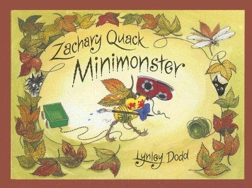Cover of Zachary Quack, minimonster by Lynley Dodd