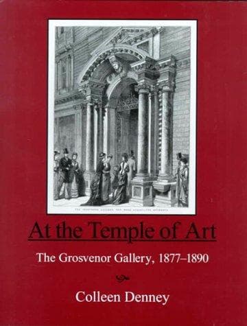 Cover of At the temple of art by Colleen Denney