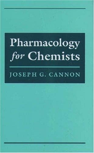 Cover of Pharmacology for chemists by Cannon, Joseph G