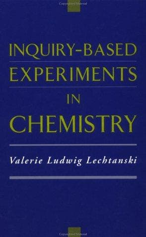 Cover of Inquiry-based experiments in chemistry by Valerie Ludwig Lechtanski